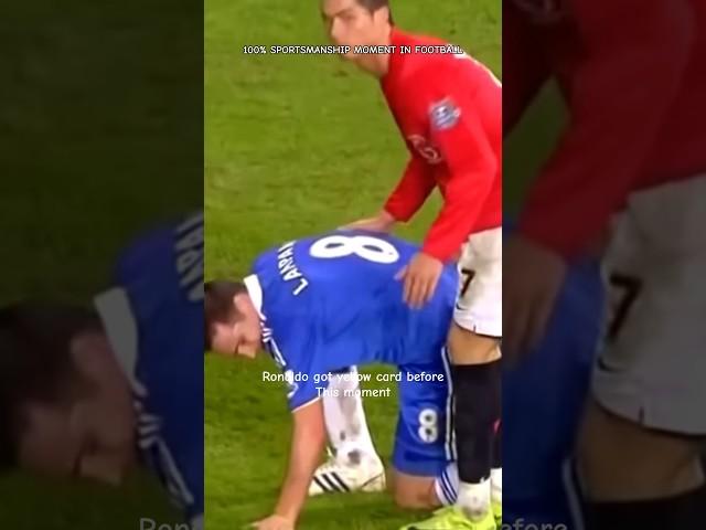 100% SPORTSMANSHIP Moment in FOOTBALL🫡