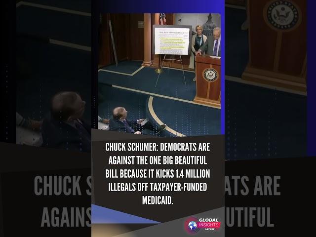 Democrats Slam One Big Beautiful Bill Over Medicaid Cuts for Illegals #shorts