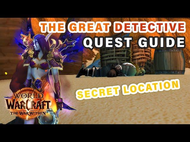 How to do "The Great Detective" Secret Quest | 20th Anniversary Event ► WOW: The War Within