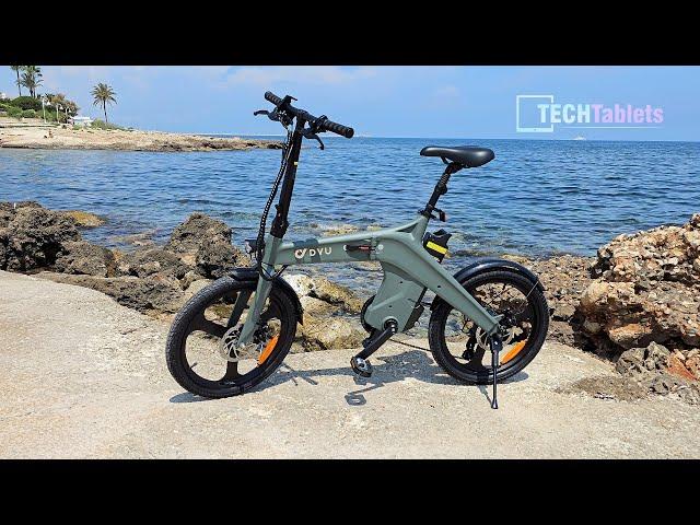 DYU T1 Review - Torque Sensor 20-Inch Foldable eBike