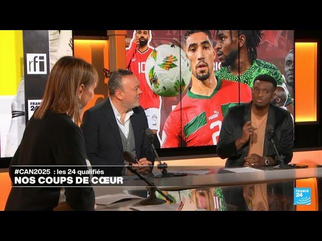 CAN 2025 : fin de la phase de qualification • FRANCE 24