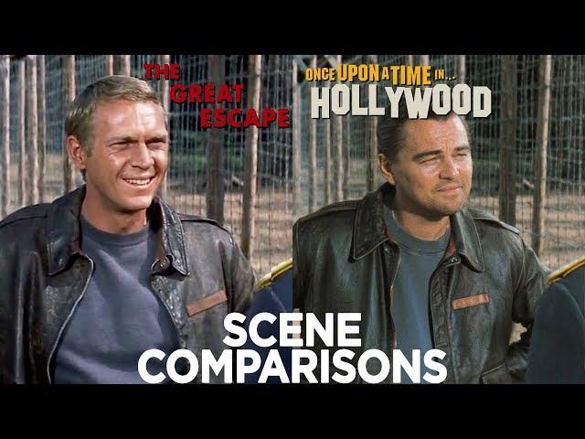 The Great Escape (1963) & Once Upon a Time... in Hollywood (2019) Side-by-Side Comparison