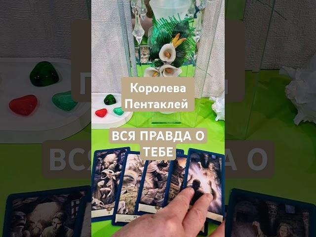 Королева Пентаклей  ВСЯ ПРАВДА О ТЕБЕ #таро #таролюбовь #tarot  #кинезиология #тароонлайн #shorts