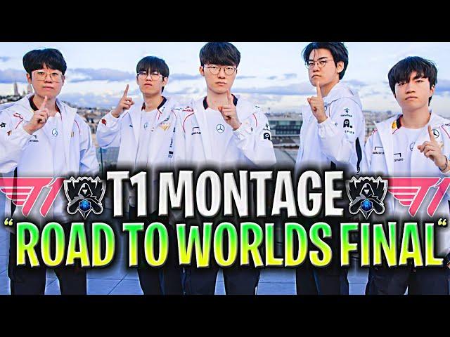 T1 MONTAGE ROAD TO WORLDS FINAL 2024! - BEST OF T1 2024 WORLDS LCK & MSI! | League Of Legends