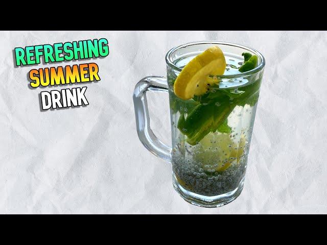 5 MIN Sweet & Spicy Lemonade | Refreshing Summer Drink | Recipe | Sarbath