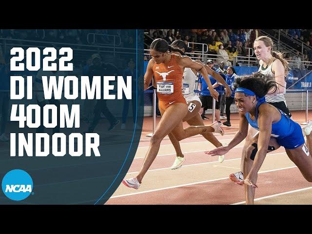 Women's 400m - 2022 NCAA indoor track and field championships