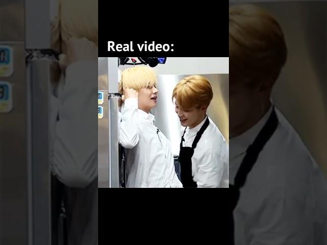 Edit VS Real video 