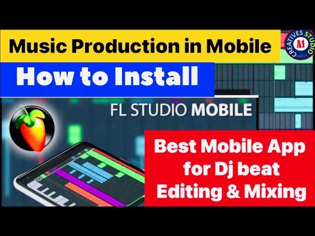 How to install FL studio in Mobile | Educational Video | Mobile Music Production