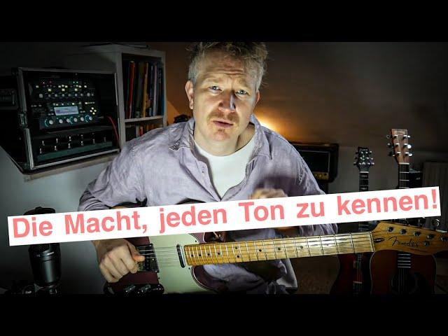 5 Gründe warum Profis alle Töne auf der Gitarre kennen!