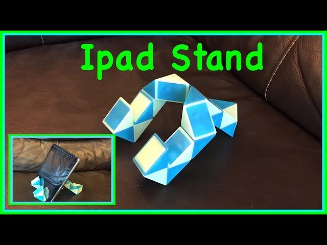 Rubik's Twist or Smiggle Snake Puzzle Tutorial: How to Make an Ipad or iPhone Stand Step by Step