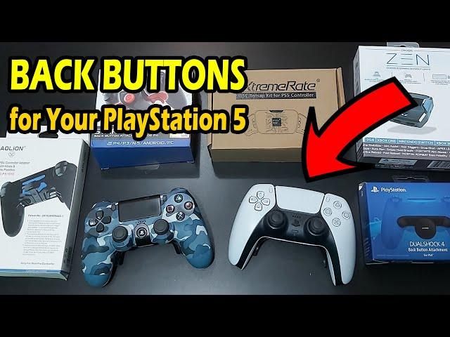 In Depth Review of the Back Button Options Available for Playstation 5 | GT Canada