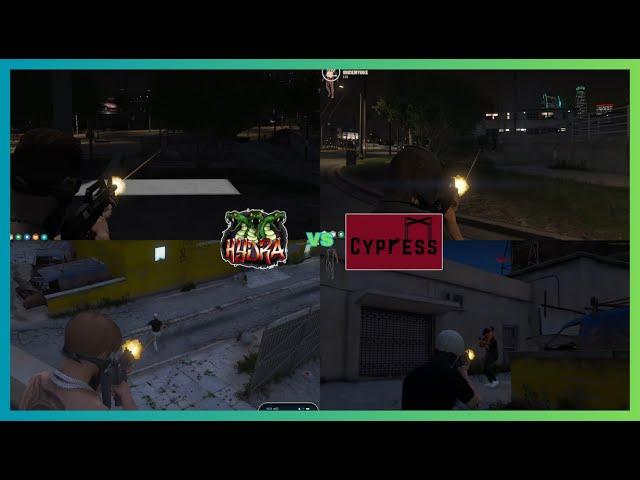 Hydra shootout with Cypress at the Barrio (Multi POVs) | NoPixel 4.0 GTA RP | RP Clips Hub
