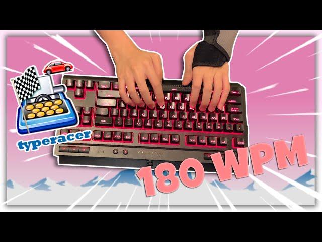 How I type fast (150+ WPM) // typeracer leaderboards