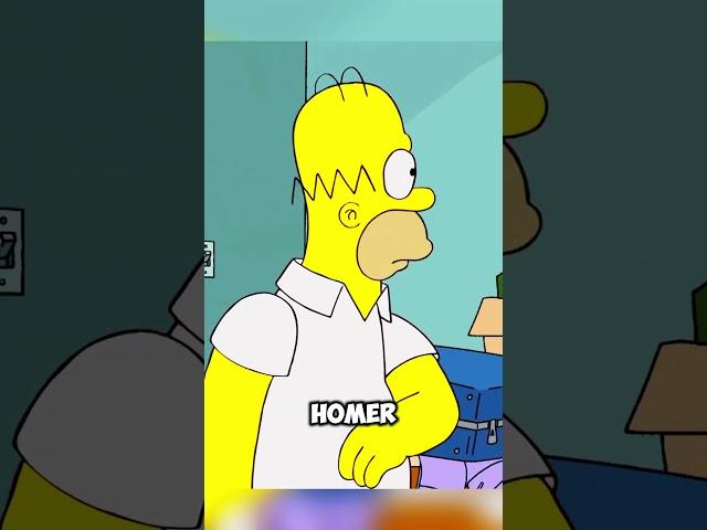 Homer is trying to cheat the system #shorts #simpsons #cartoon