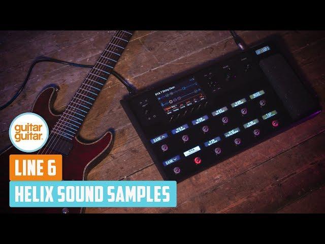 Line 6 Helix Floor Demo & Sound Samples | guitarguitar