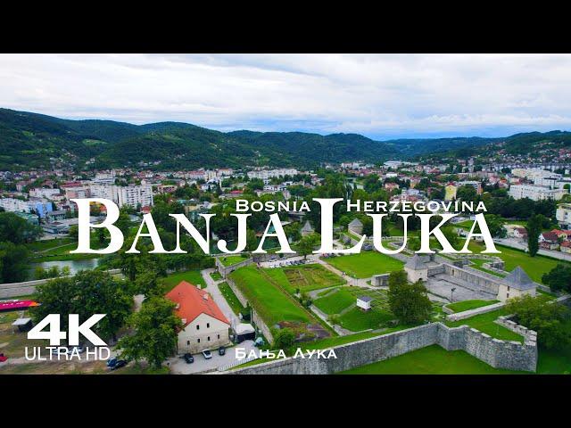 BANJA LUKA  Drone Aerial 4K | Бања Лука Mostar Bosnia & Herzegovina Босна