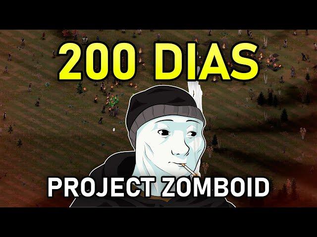 Sobreviver por 200 dias no Project Zomboid não é tão simples...