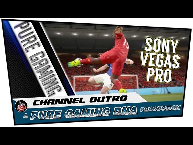 YouTube Channel Intro | SONY VEGAS PRO 13 | Custom Template | PS4 | #PUREGAMINGDNA