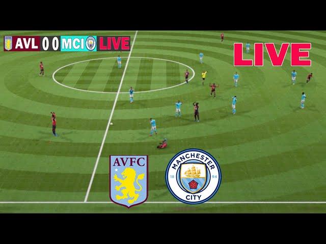  LIVE : ASTON VILLA vs MANCHESTER CITY | Full Match Streaming eFootball PES Video simulation