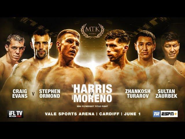 LIVE PROFESSIONAL BOXING! - MTK GLOBAL PRESENTS ... *FIGHT NIGHT CARDIFF* / EUROPEAN TITLE