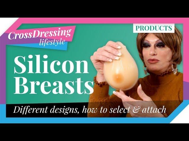 Silicone breast forms for crossdressers, transgender, drag queens | Breast form adhesives