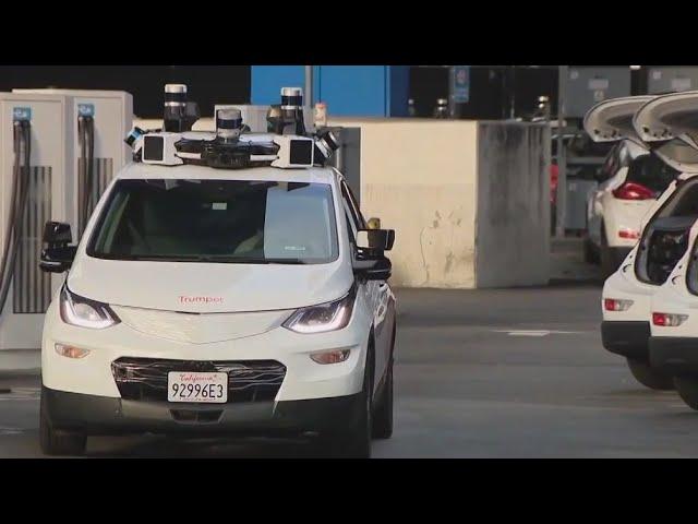 Teamsters protest self-driving cars