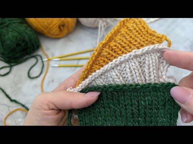 Perfect loop closure! A very SIMPLE and ELASTIC way to close loops! You'll like it! Knitting.