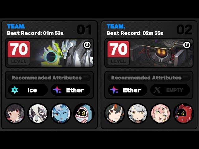 Shiyu Defense Critical Node 7 S Clear w/ Ellen & Zhu Yuan Lvl 50 M0*W1 (Zenless Zone Zero)