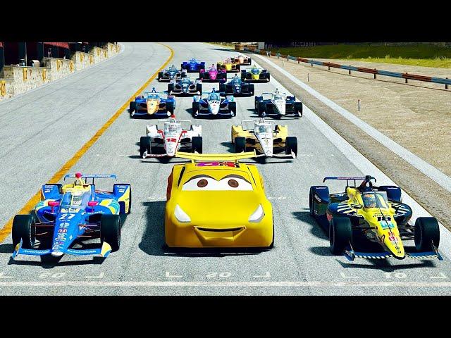 Cruz Ramirez 95 Edition vs IndyCars 2021 at Nardo Speed Ring