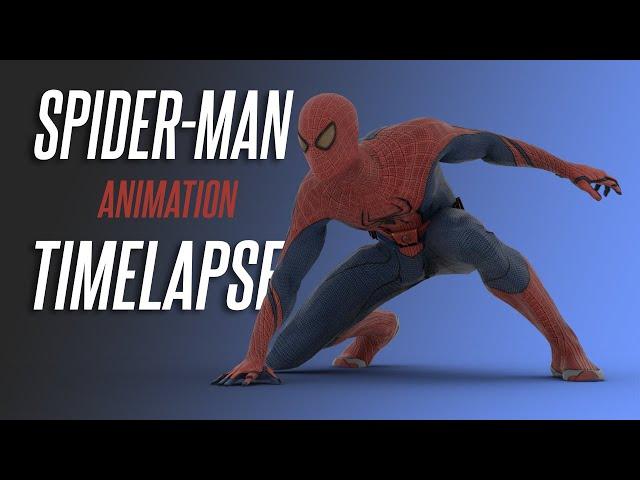 How to Easily Animate Spiderman in Maya: Straight Ahead Layered Animation Workflow