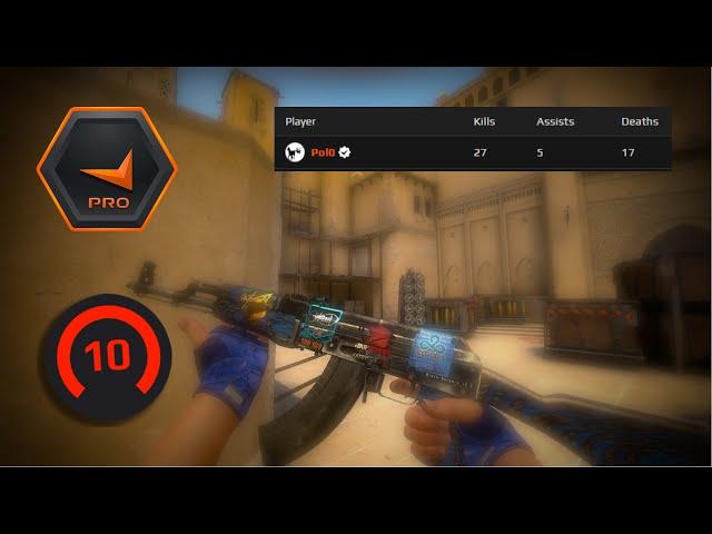 4000 Elo Gameplay (FACEIT Level 10)