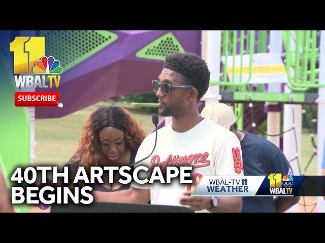 Artscape begins in Baltimore amid heat