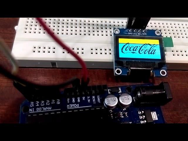 Display Image on 0.96 OLED Screen
