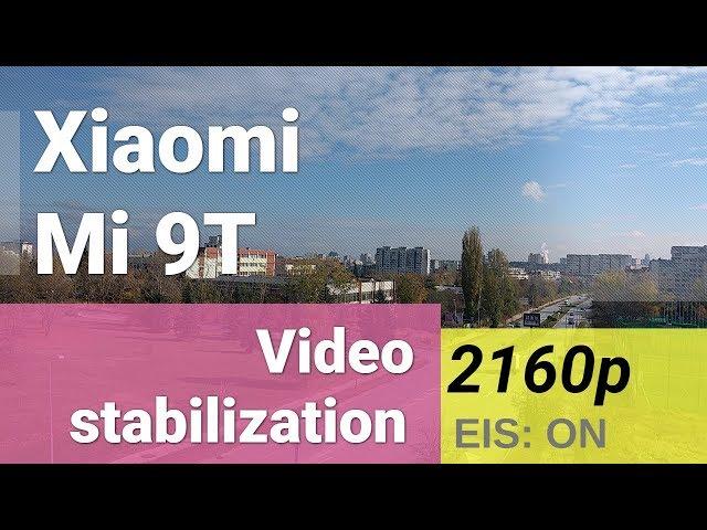 Xiaomi Mi 9T 2160p video sample with EIS - regular