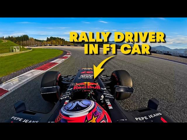 Can you learn how to drive an F1 Car in ONLY 10 laps? | From Rally to F1