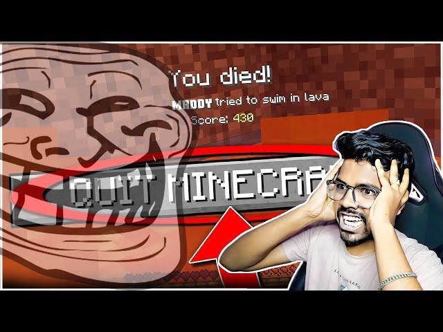 UNFAIR MINECRAFT ( I Hate This ) | Minecraft in Telugu | Maddy Telugu Gamer