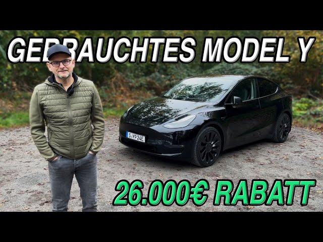 Tesla Model Y gebraucht für 26.000€ weniger gekauft: Was ist faul?