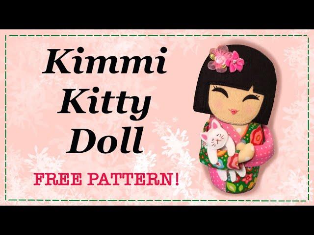 Patchwork Doll Japanese  Kimmi || FREE PATTERN || Full Tutorial with Lisa Pay