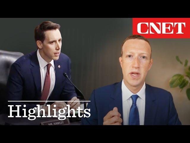 Republican Senator GRILLS Zuckerberg on Facebook, Google, and Twitter collaboration