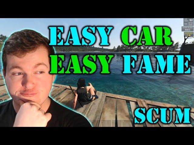 Tricks/Tutorial to get Unlimited Fame points and Car Day 1 in Scum - How to not be a noob 0.91v