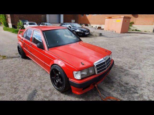 TAKING THE 700HP 190E V8 TURBO FOR A DRIVE