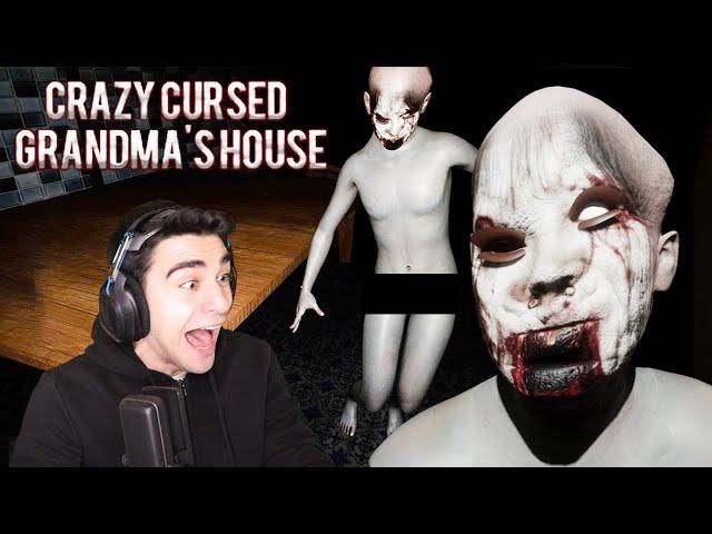 THE CRAZIEST JAPANESE HORROR GAME EVER! - Crazy Cursed Grandma's House