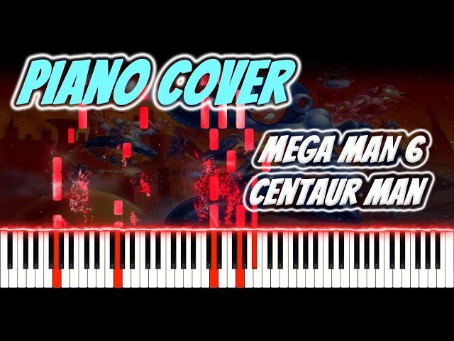 Mega Man 6 - Centaur Man | VIDEO GAME PIANO COVER | PIANO TUTORIAL