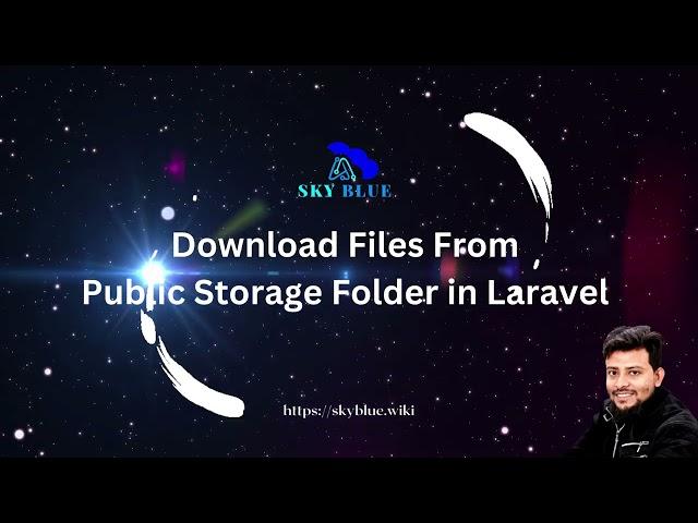 Download Files From Public Storage Folder in Laravel