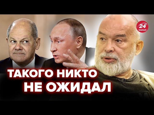 ШЕЙТЕЛЬМАН: Путин жестко ПОДСТАВИЛ Шольца. ТАЙНЫЙ договор Маска с Кремлем: скрывал это от США