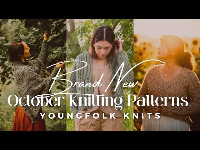 New Knitting Patterns from October | YoungFolk Knits