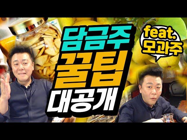 담금주 만드는 법! 직접 담근 모과주 개봉했습니다. 담금주, 과일주 꿀팁 대공개