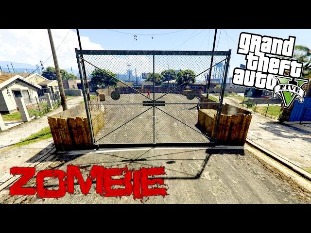 СТРОИМ БАЗУ ДЛЯ ВЫЖИВШИХ НА GROVE SREET В ЗОМБИ АПОКАЛИПСИС В GTA 5