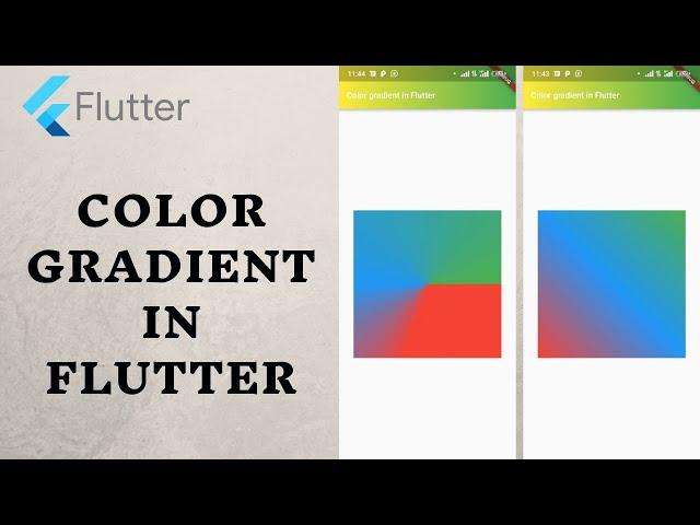 Color Gradient in Flutter