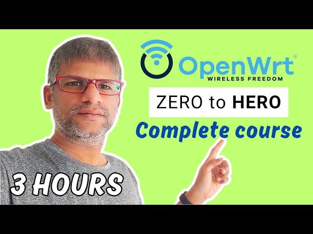 27d OpenWRT Complete Course | 3 Hours | from ZERO to HERO #education #openwrt #wifi #training #free